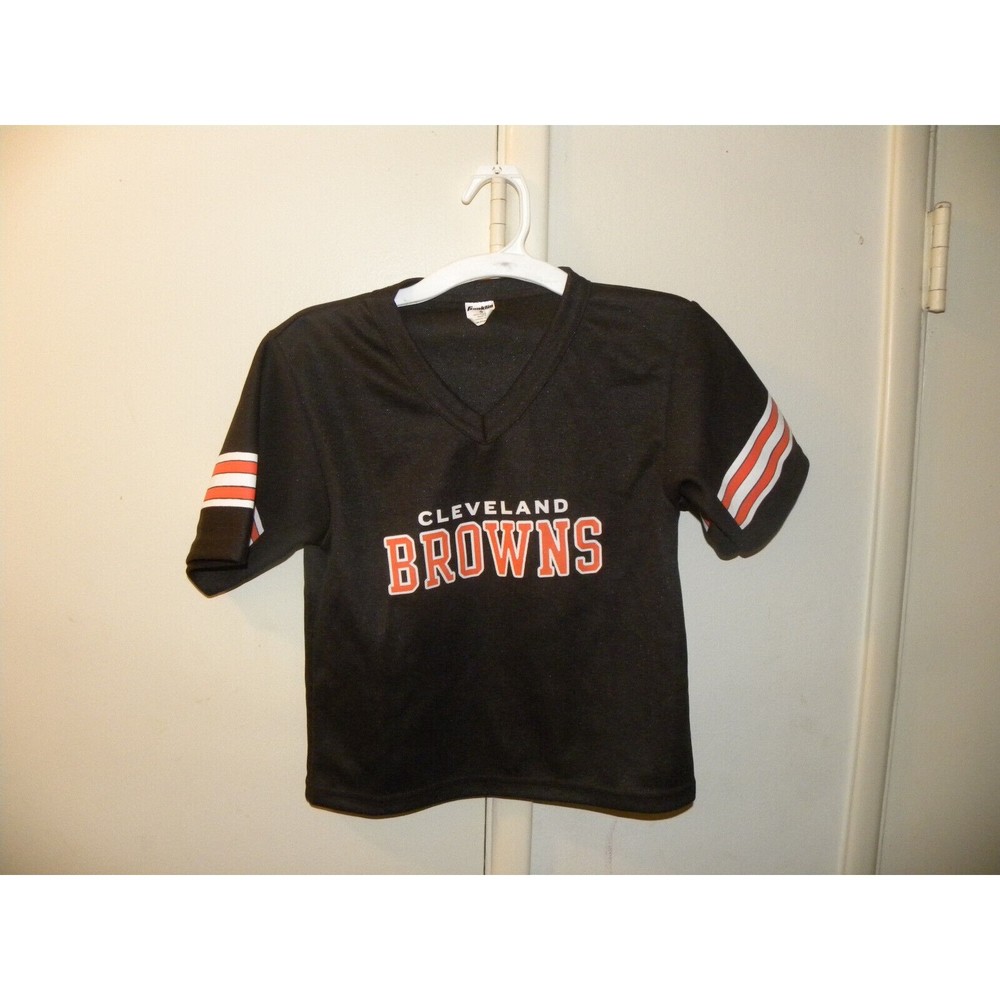 YOUTH FRANKLIN Cleveland Browns PLAY JERSEY SIZE S Small NFL FOOTBALL